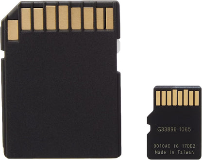 Transcend 128GB microSDXC 300S Class 10 Memory Card with up to 95/45 MB/s (for Smartphones, Digital Camers and Nintendo Switch Consoles) including SD Adapter TS128GUSD300S-A 128 GB Retail Standard pac
