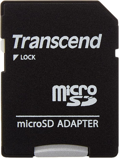 Transcend 128GB microSDXC 300S Class 10 Memory Card with up to 95/45 MB/s (for Smartphones, Digital Camers and Nintendo Switch Consoles) including SD Adapter TS128GUSD300S-A 128 GB Retail Standard pac
