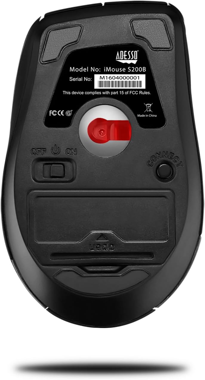 Adesso iMouse S200B Bluetooth(R) Ergo Mini iMouse(TM) S200B