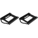 StarTech.com 2.5" HDD / SDD Mounting Bracket for 3.5" Drive Bay - Tool-less Installation - 2.5 Inch SSD HDD Adapter Bracket (BRACKET125PT