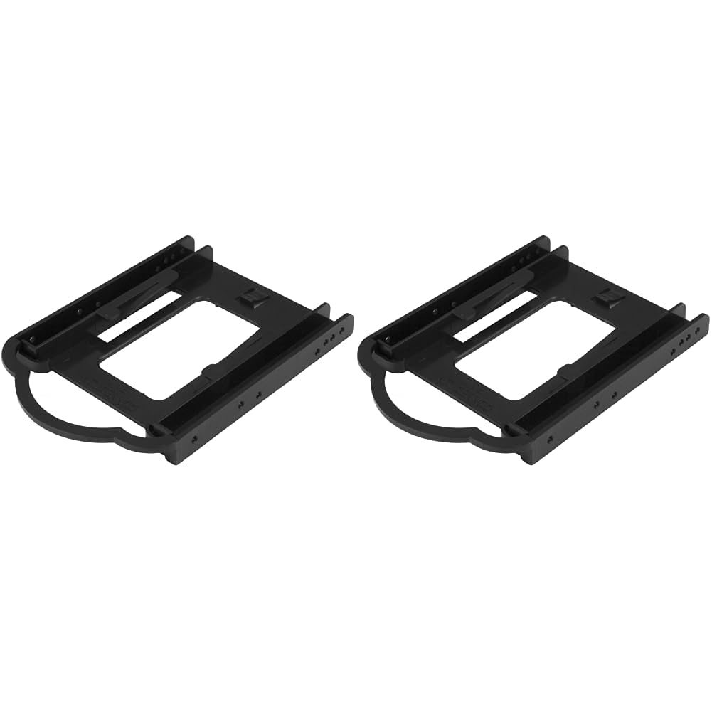 StarTech.com 2.5" HDD / SDD Mounting Bracket for 3.5" Drive Bay - Tool-less Installation - 2.5 Inch SSD HDD Adapter Bracket (BRACKET125PT