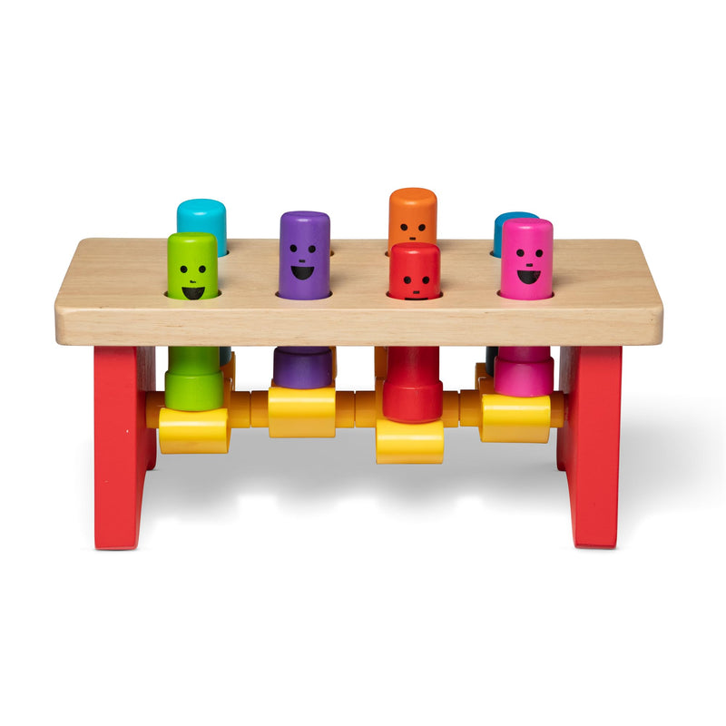 Melissa & Doug Luxe Houten hamerbank | Houten Speelgoed voor Kinderen | Ontwikkelingsspeelgoed | 3+ | Cadeau voor meisjes en jongens
