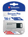 VERBATIM Memoria USB Store 'n' Go Secure Pro I USB 3.2 Gen 1 I 16GB I Memoria extraíble con protección por contraseña I Memoria USB 3 con cifrado I Memoria externa para portátil, etc. I plateado