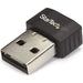 StarTech.com Wireless USB WiFi Adapter – Dual Band AC600 Wireless Dongle - 2.4GHz / 5GHz - 802.11ac Wi-Fi Laptop Adapter (USB433ACD1X1