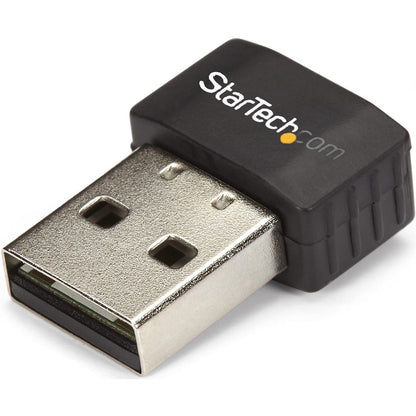 StarTech.com Wireless USB WiFi Adapter – Dual Band AC600 Wireless Dongle - 2.4GHz / 5GHz - 802.11ac Wi-Fi Laptop Adapter (USB433ACD1X1