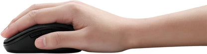 Adesso iMouse S80B - Ratón (Ambidextro, Óptico, RF inalámbrico, 1600 DPI, Negro, Gris