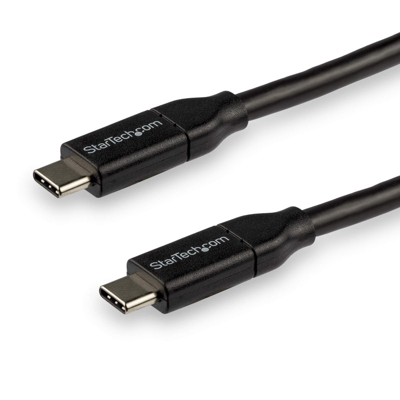 StarTech.com USB C To USB C Cable - 10 ft / 3m - USB-IF Certified - 5A PD - USB 2.0 - USB Type C Charging Cable - USB C Fast Charge Cable (USB2C5C3M