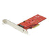 StarTech.com M2 PCIe SSD Adapter - x4 PCIe 3.0 NVMe / AHCI / NGFF / M-Key - Low Profile and Full Profile - SSD PCIe M.2 Adapter (PEX4M2E1