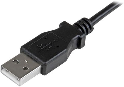 StarTech.com Micro-USB Charge-and-Sync Cable M/M - Right-Angle Micro-USB - 30/24 AWG - 1 m (3 ft.