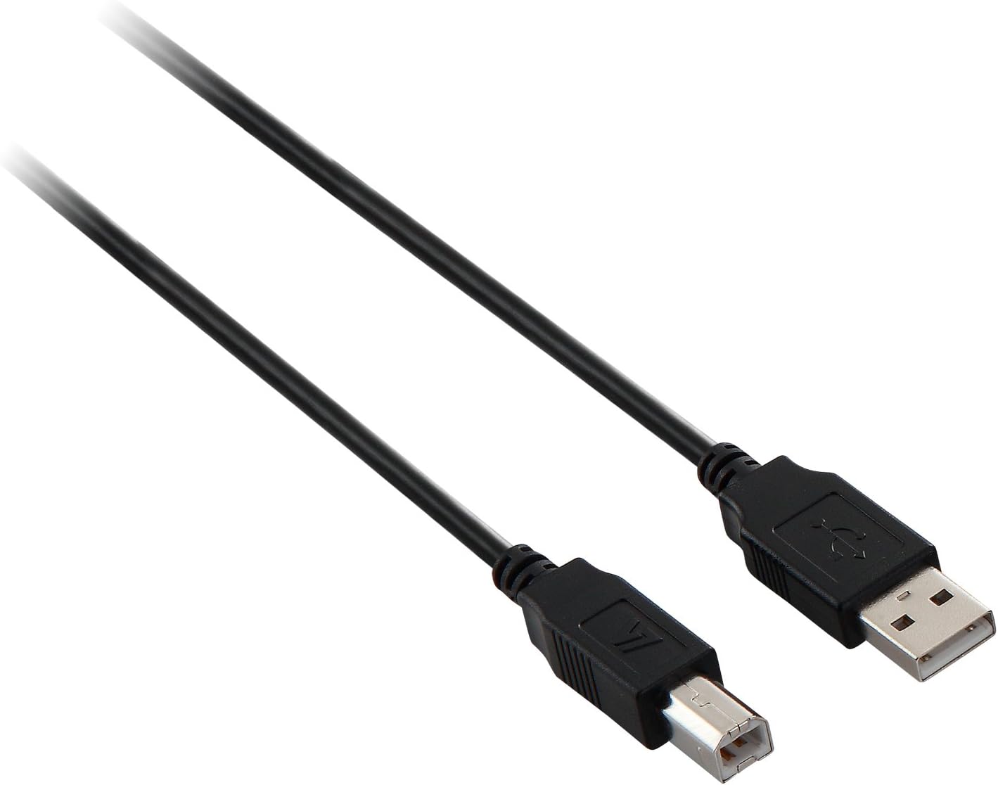 Usb2.0 A To B Cable 1.8M Black Data Cable 480Mbps Peripherals