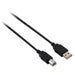Usb2.0 A To B Cable 1.8M Black Data Cable 480Mbps Peripherals
