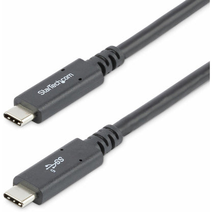 StarTech.com USB C to USB C Cable - 6 ft / 1.8m - 5A PD - USB-IF Certified - M/M - USB 3.0 5Gbps - USB C Charging Cable - USB Type C Cable (USB315C5C6