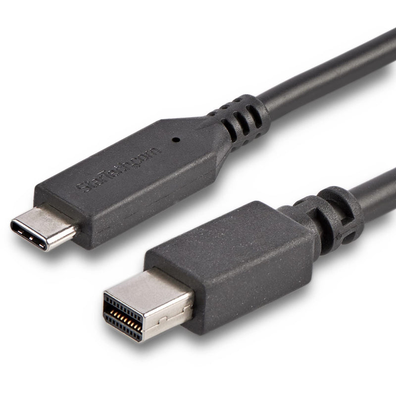 StarTech.com Cable 1,8m USB-C a Mini DisplayPort - 4K 60Hz - Black - Adaptador USB 3.1 Tipo C a mDP (CDP2MDPMM6B