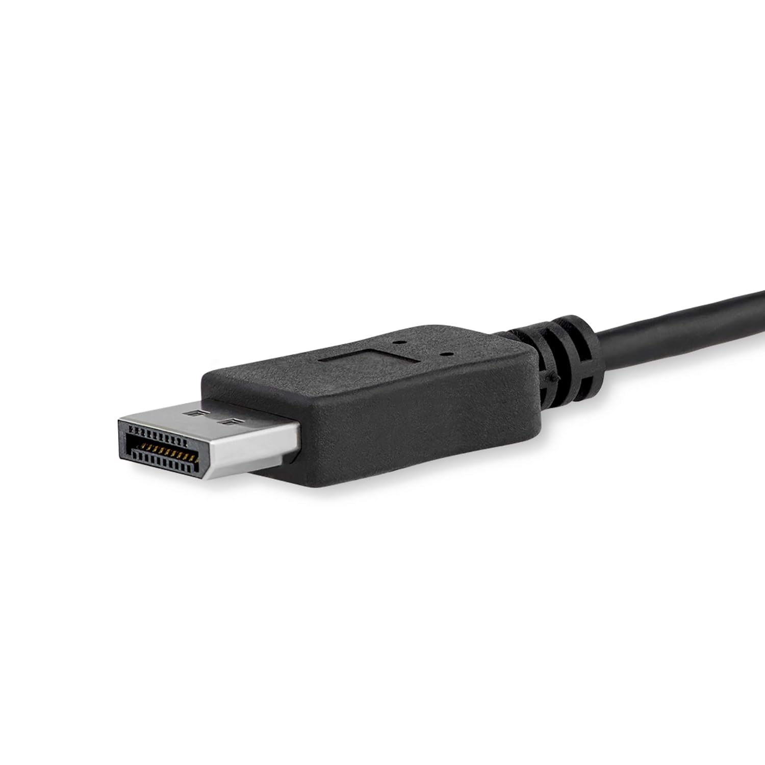 StarTech.com 6ft/1.8m USB C to DisplayPort 1.2 Cable 4K 60Hz - USB-C to DisplayPort Adapter Cable HBR2 - USB Type-C DP Alt Mode to DP Monitor Video Cable - Works w/ Thunderbolt 3 - Black (CDP2DPMM6B