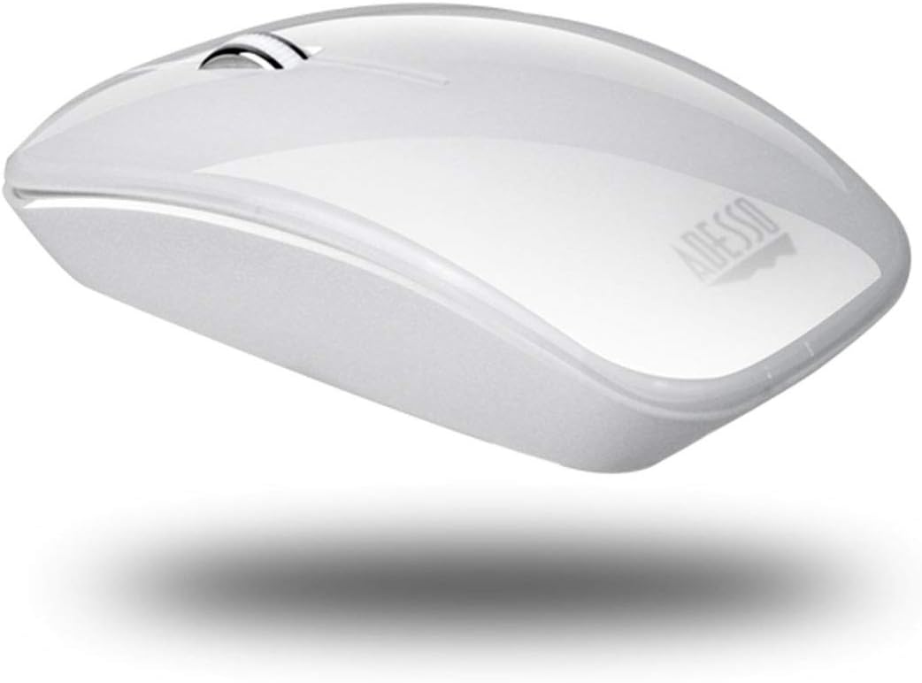 Adesso iMouse M300W - Ratón (Óptico, Bluetooth, 1000 dpi, Blanco)