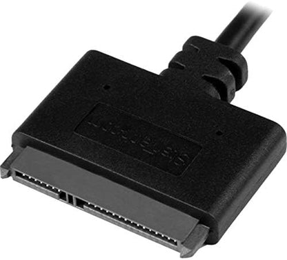 StarTech.com USB 3.1 to 2.5" SATA Hard Drive Adapter - USB 3.1 Gen 2 10Gbps with UASP External HDD/SSD Storage Converter (USB312SAT3CB