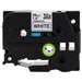 Brother TZe-231 Etiquettes TZ 12 mm, blanc