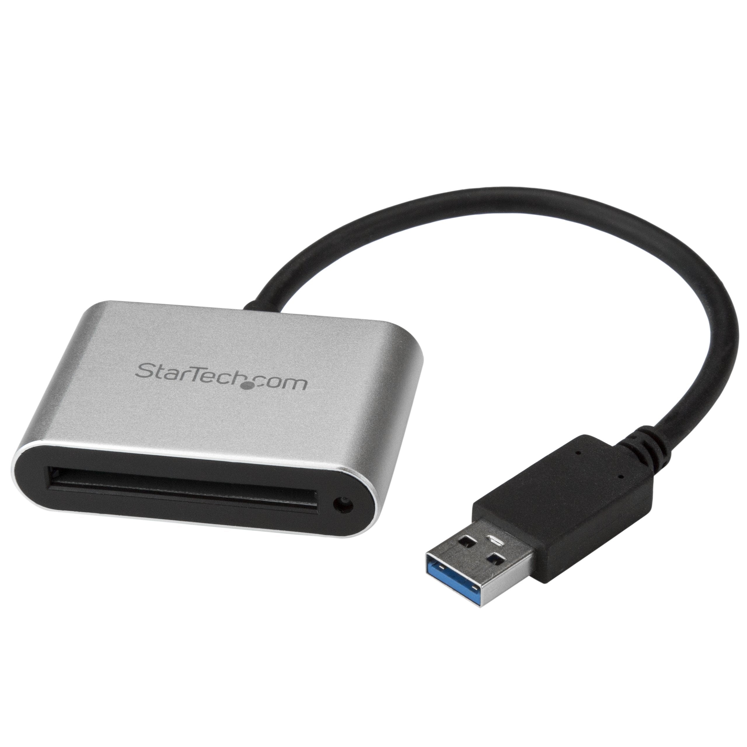 StarTech.com CFast Card Reader - USB 3.0 - USB Powered - UASP - Memory Card Reader - Portable CFast 2.0 Reader / Writer (CFASTRWU3