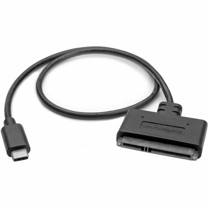 StarTech.com USB C to SATA Adapter - External Hard Drive Connector for 2.5'' SATA Drives - SATA SSD / HDD to USB C Cable (USB31CSAT3CB