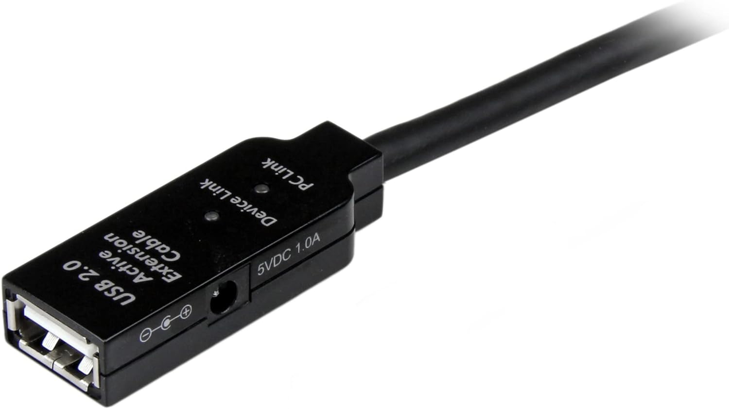 StarTech.com 10m USB 2.0 Active Extension Cable M/F - 10 meter USB 2.0 Repeater / Extender Cable USB A (M) to USB A (F) 10 m Black - 3 ft (USB2AAEXT10M