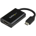 StarTech.com USB C to HDMI 2.0 Adapter with Power Delivery - 4K 60Hz USB Type-C to HDMI Display Video Converter - 60W PD Pass-Through Charging Port - Thunderbolt 3 Compatible - Black (CDP2HDUCP