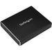 StarTech.com Dual-Slot Hard Drive Enclosure for M.2 SATA SSDs - USB 3.1 (10Gbps) - Aluminum - M.2 to SATA - Raid Drive Enclosure (SM22BU31C3R