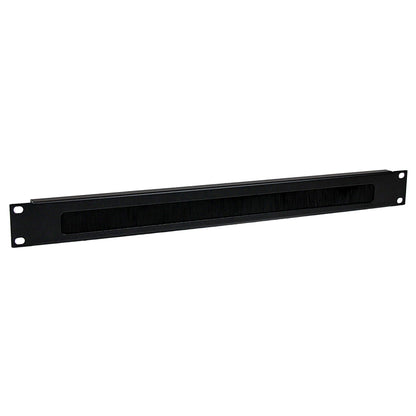 StarTech.com 1U High-density Brush Strip Cable Management Panel - Sturdy Steel Horizontal Data Centre Cable Management Panel (CMBRUSH1U