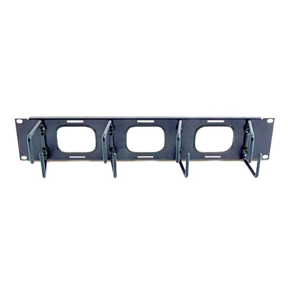 APC - Cable Organizer, Cable Cover, Wire Box - black - 2 U