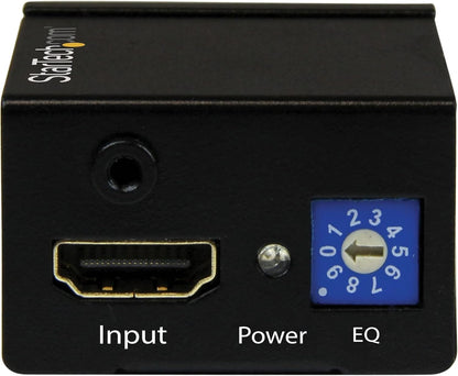StarTech.com 115 ft/35 m HDMI Signal Booster - 1080p Signal Repeater - HDMI Inline Amplifier & Extender - 7.1 Audio Support (HDBOOST), Black