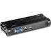 TRENDnet 4-Port USB KVM Switch Kit, VGA and USB Connections, 2048 x 1536 Resolution, Cabling Included, Control Up to 4 Computers, Compliant with Window, Linux, and Mac OS, White, TK-407K 4 Port VGA USB