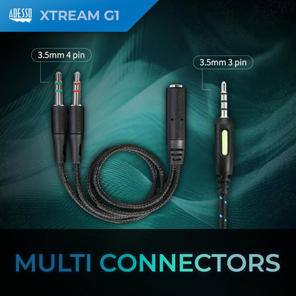 Adesso Xstream G1 Stereo Gaming Headset with Microphone