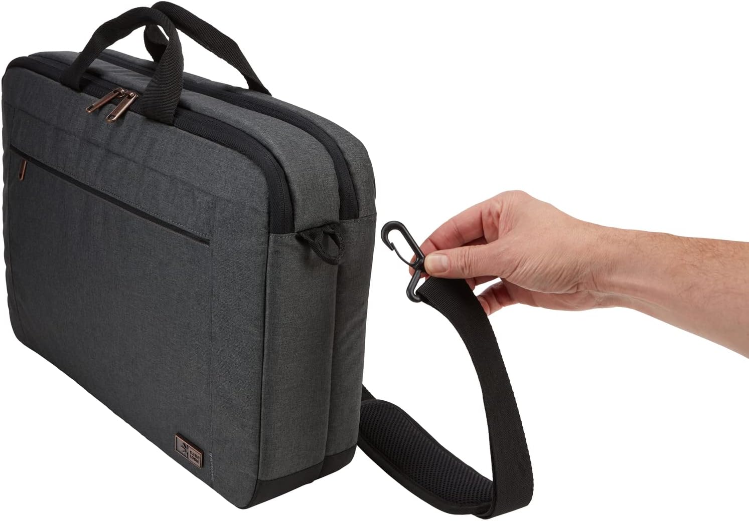 Case Logic 3203696 Era 15.6" Laptop Bag, Obsidian