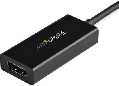 StarTech.com USB C to HDMI Adapter - 4K 60Hz Video, HDR10 - USB-C to HDMI 2.0b Adapter Dongle - USB Type-C DP Alt Mode to HDMI Monitor/Display/TV - USB C to HDMI Converter (CDP2HD4K60H
