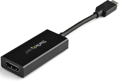 StarTech.com USB C to HDMI Adapter - 4K 60Hz Video, HDR10 - USB-C to HDMI 2.0b Adapter Dongle - USB Type-C DP Alt Mode to HDMI Monitor/Display/TV - USB C to HDMI Converter (CDP2HD4K60H