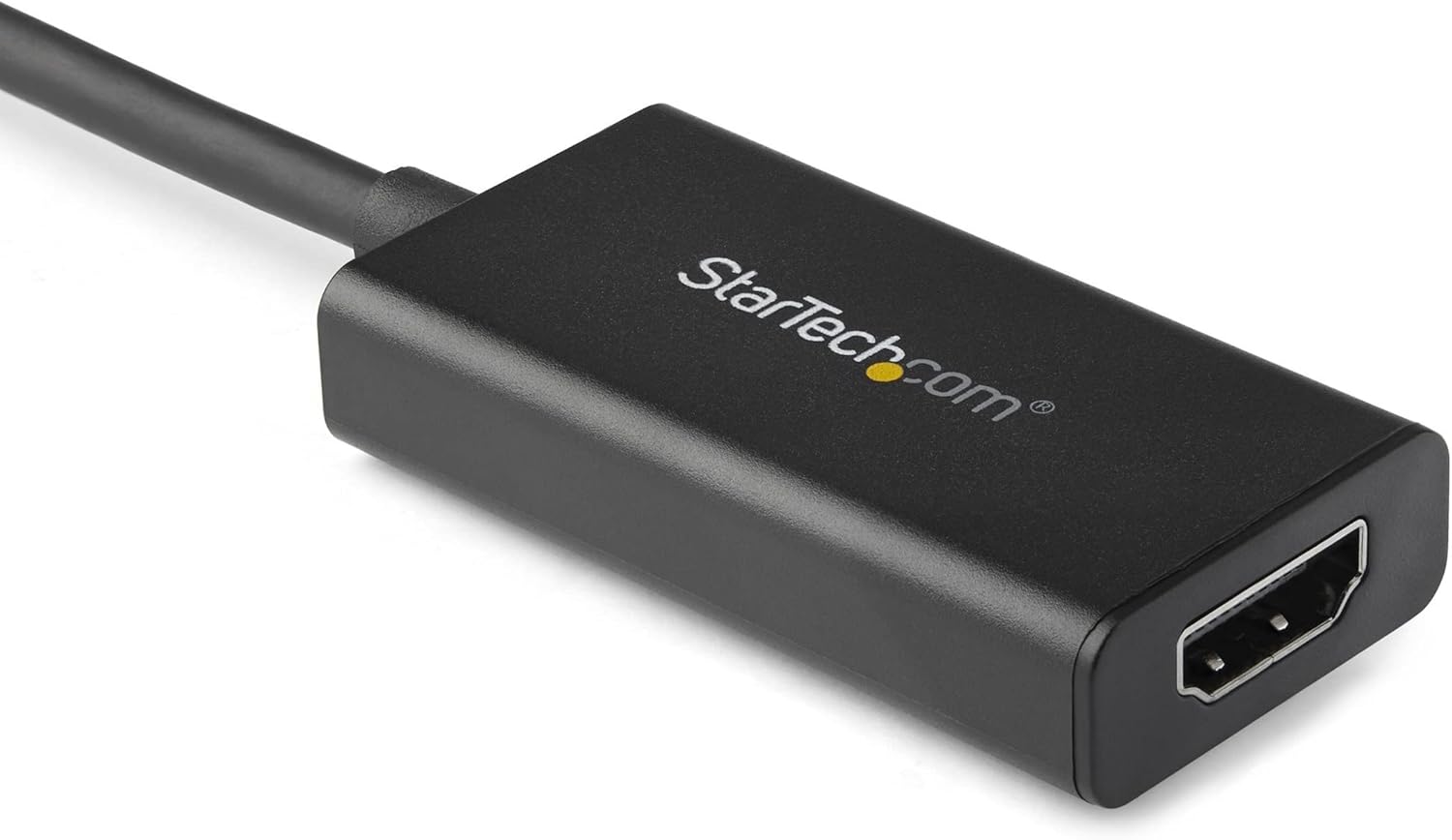 StarTech.com DisplayPort to HDMI Adapter - 4K 60Hz HDR10 Active DisplayPort 1.4 to HDMI 2.0b Video Converter - 4K DP to HDMI Adapter Dongle for Monitor/Display/TV - Latching DP Connector (DP2HD4K60H
