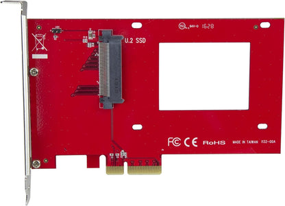 StarTech.com U.2 to PCIe Adapter 2.5 U.2 NVMe SSD