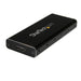 StarTech.com M.2 SSD Enclosure for M.2 SATA SSDs - USB 3.1 (10Gbps) with USB-C Cable - External Enclosure for USB-C Host - Aluminum (SM21BMU31C3