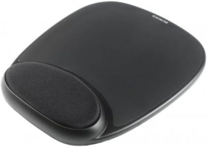 Kensington Mouse Mat with Wrist Support - Ergonomic Gel Mouse Pad for Laser and Optical Mice, Non-Slip Base 207 x 25 x 248 mm - Black (62386
