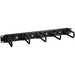 StarTech.com 1U 19" Cable Management Organizer - D Ring Hook Network/Server Rack Cord Manager - Data Center Horizontal Wire Panel with Passthrough Holes w/Mounting HW - EIA/ECA-310-E (CABLMANAGERH) 1U D-Ring Hooks + Pass-thru