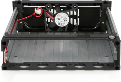 StarTech.com 5.25 in Rugged SATA Hard Drive Mobile Rack Drawer - Aluminum Removable Hard Drive Bay (DRW150SATBK