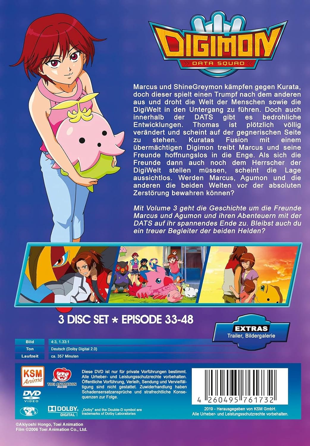 Digimon Data Squad - Volume 3: Episode 33-48