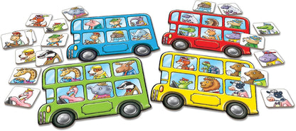 Orchard Toys Smelly Wellies Game & Toys Little Bus Lotto Mini Game