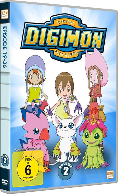 Digimon Adventure - Staffel 1, Volume 2: Episode 19-36