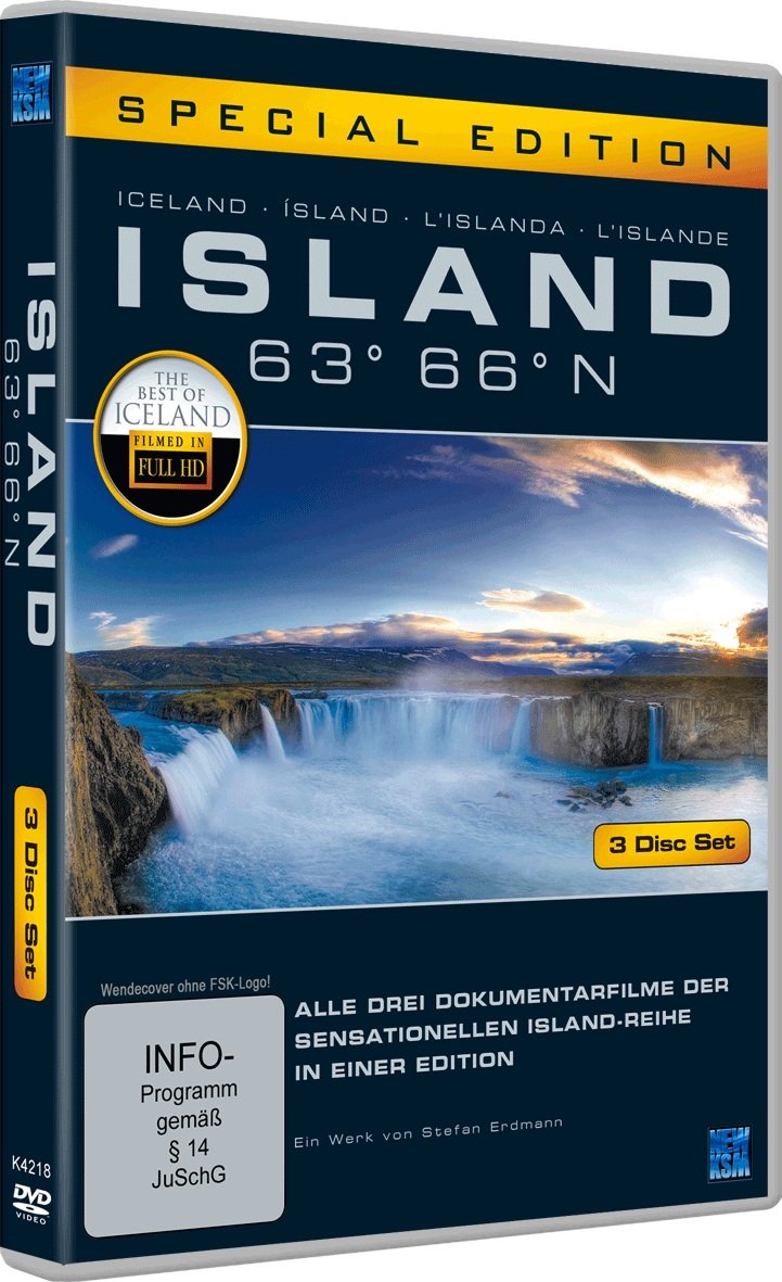Island 63° 66° N - Gesamtbox