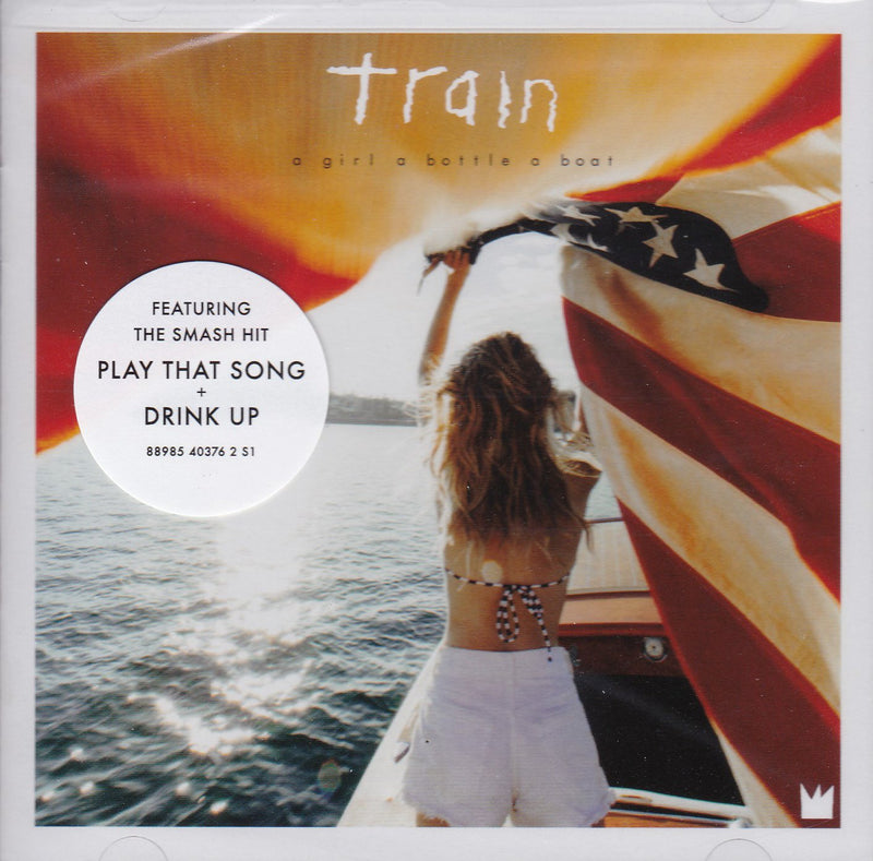 Train - A Girl A Bottle A Boat - Exclusive Limited Edition +2 Extra Songs Bonus Tracks CD