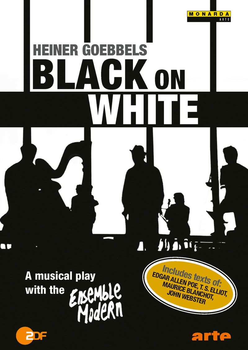 Ensemble Modern - Heiner Goebbels: Black on White (Region 0 DVD)