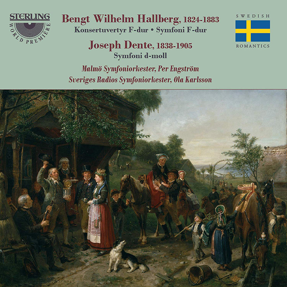 Bengt Wilhelm Hallberg: Konsertuvertyr F-dur/Symfoni F-dur/...