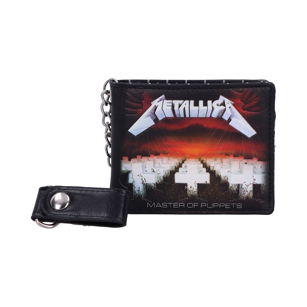 Nemesis Now B4684N9 Metallica Master of Puppets Wallet Black, PU, 11cm