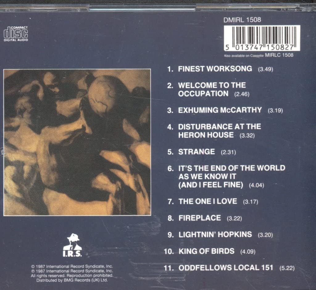 REM - Document (Original 1987 UK Issue - 11 Tr