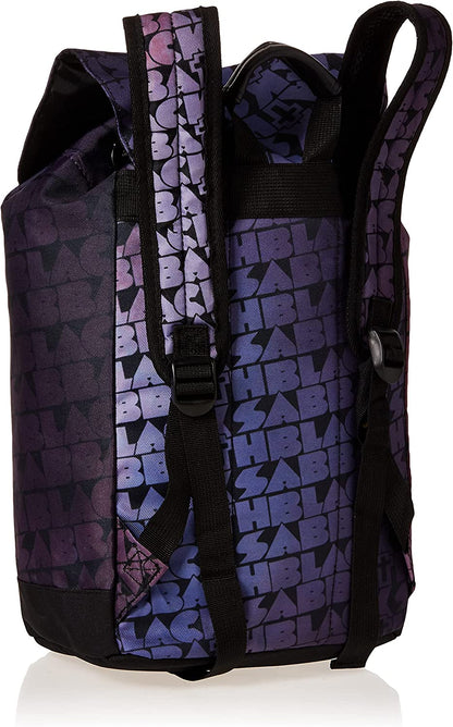 Black Sabbath - Backpack Heritage Bag Distressed Cross Band Logo Officiel Noir Size One Size, Mochila de moda unisexo, Black